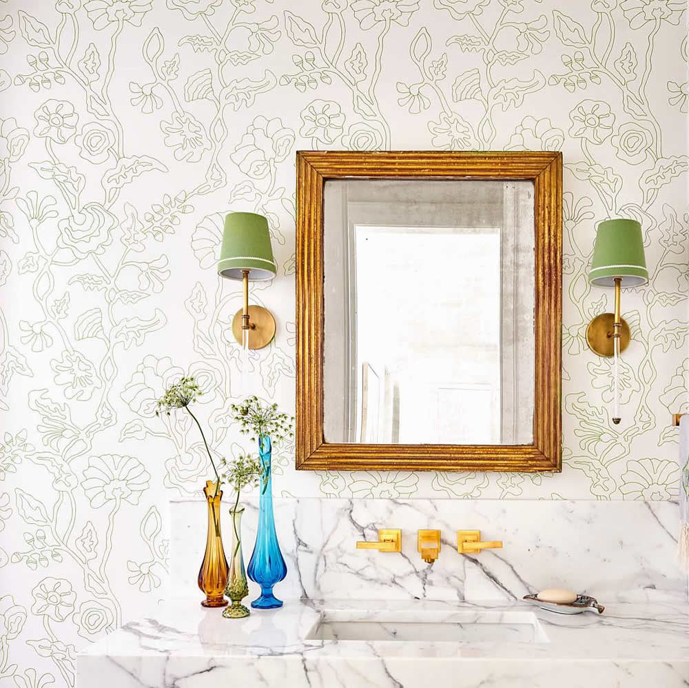 Alan Campbell Potalla Outline wallpaper by Collins Interiors