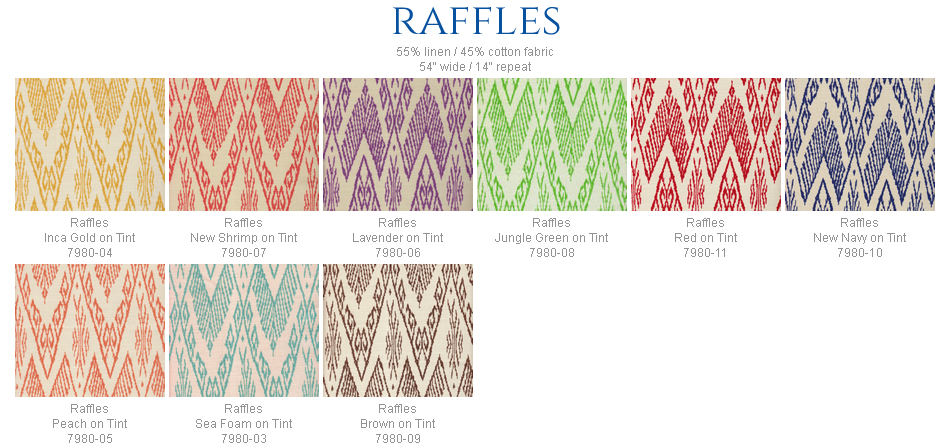 Raffles fabric group