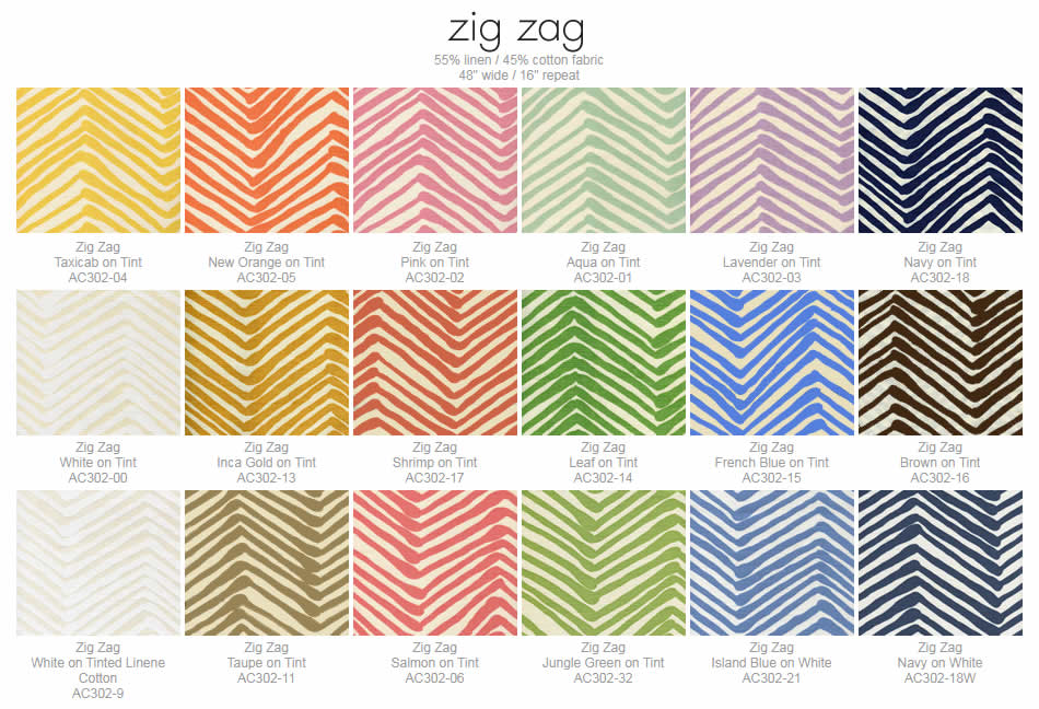 Zig Zag Fabric group