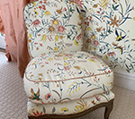 Chinese Garden Floral chair wallpaper Meg Braff sm thumb