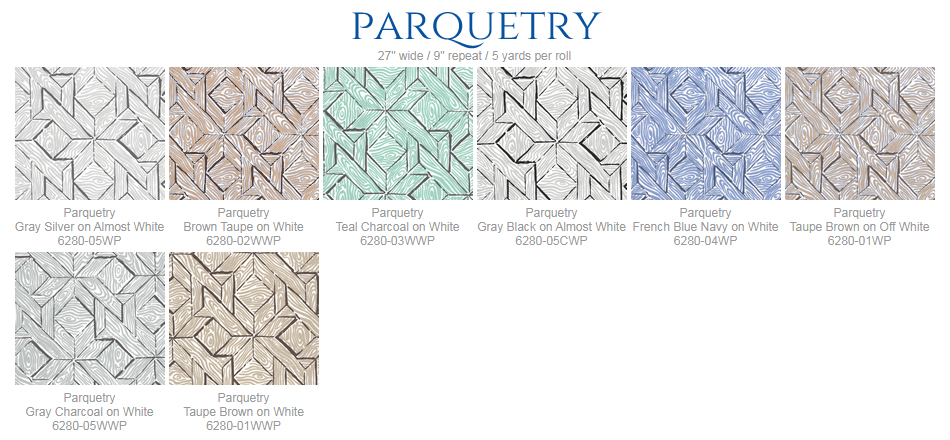 China Seas Parquetry wallpaper group